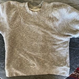 Ulla Johnson puff sleeve S/S sweatshirt